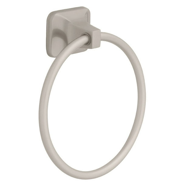 Franklin Brass Futura Satin Nickel Towel Ring Die Cast Zinc Franklin Brass Futura Satin Nickel Towel Ring Die Cast Zinc